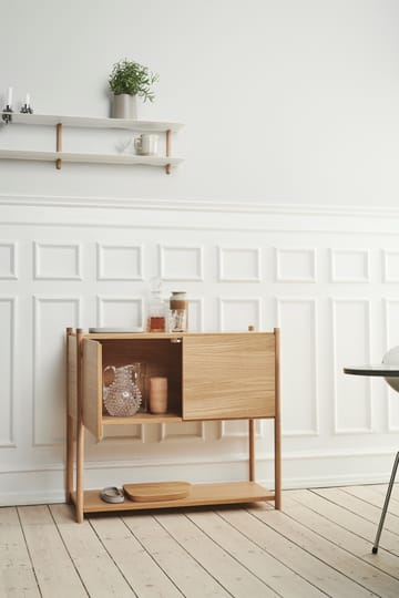 Sceene bookcase C - Vaalea tammi - Gejst