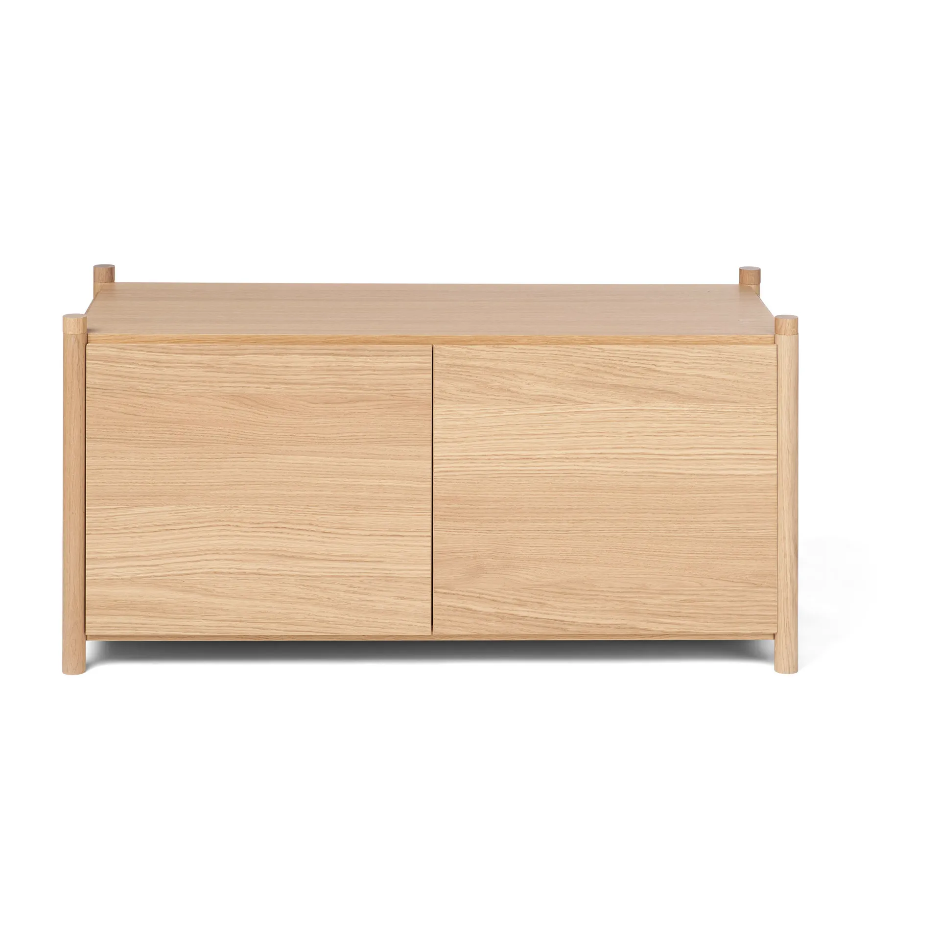 Sceene bookcase G, Vaalea tammi Gejst