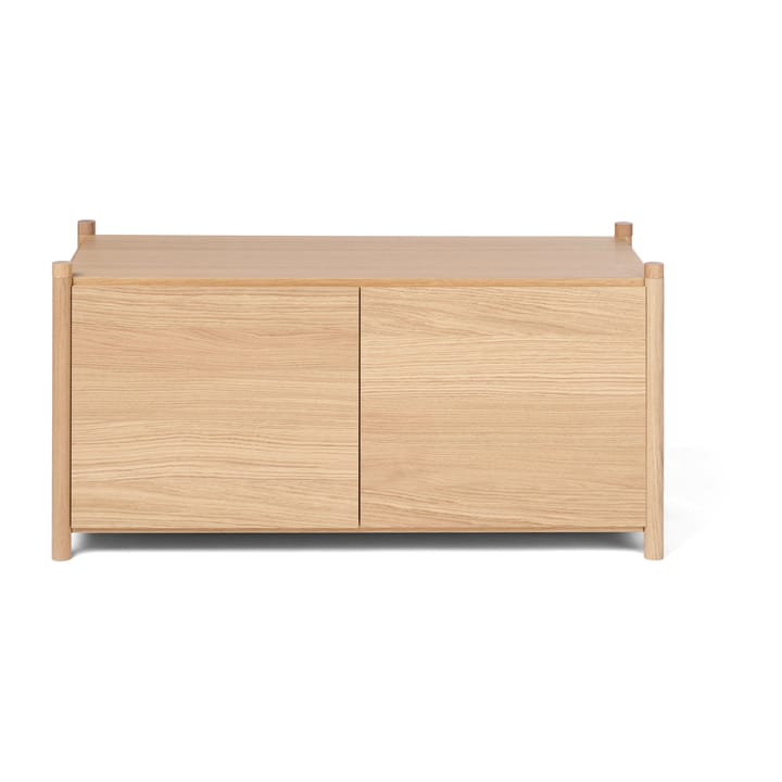 Sceene bookcase G - Vaalea tammi - Gejst