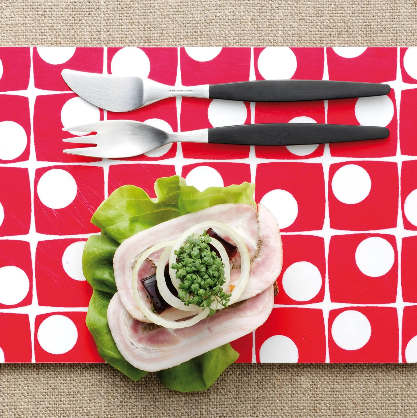 Focus de Luxe ruokailuvälinesarja 12 osaa, ruostumaton teräs Gense