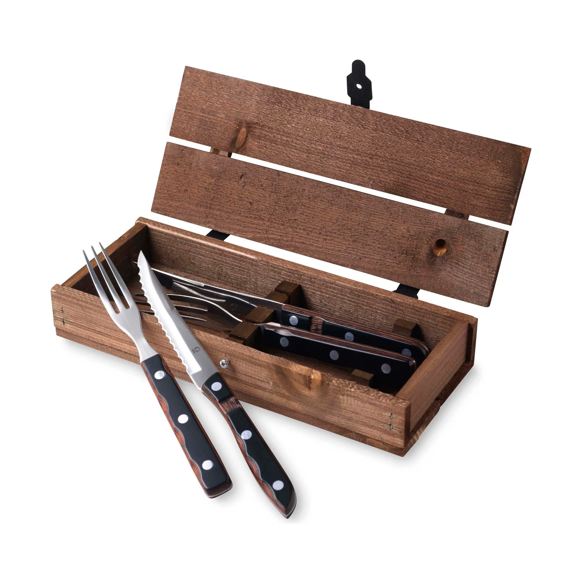 Old Farmer pihviaterimet, Grilliaterimet, 4 osaa Gense