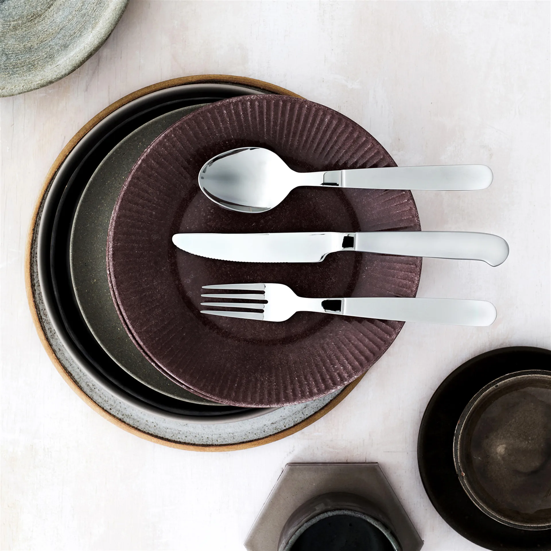 Rejka teelusikka, Ruostumaton teräs Gense