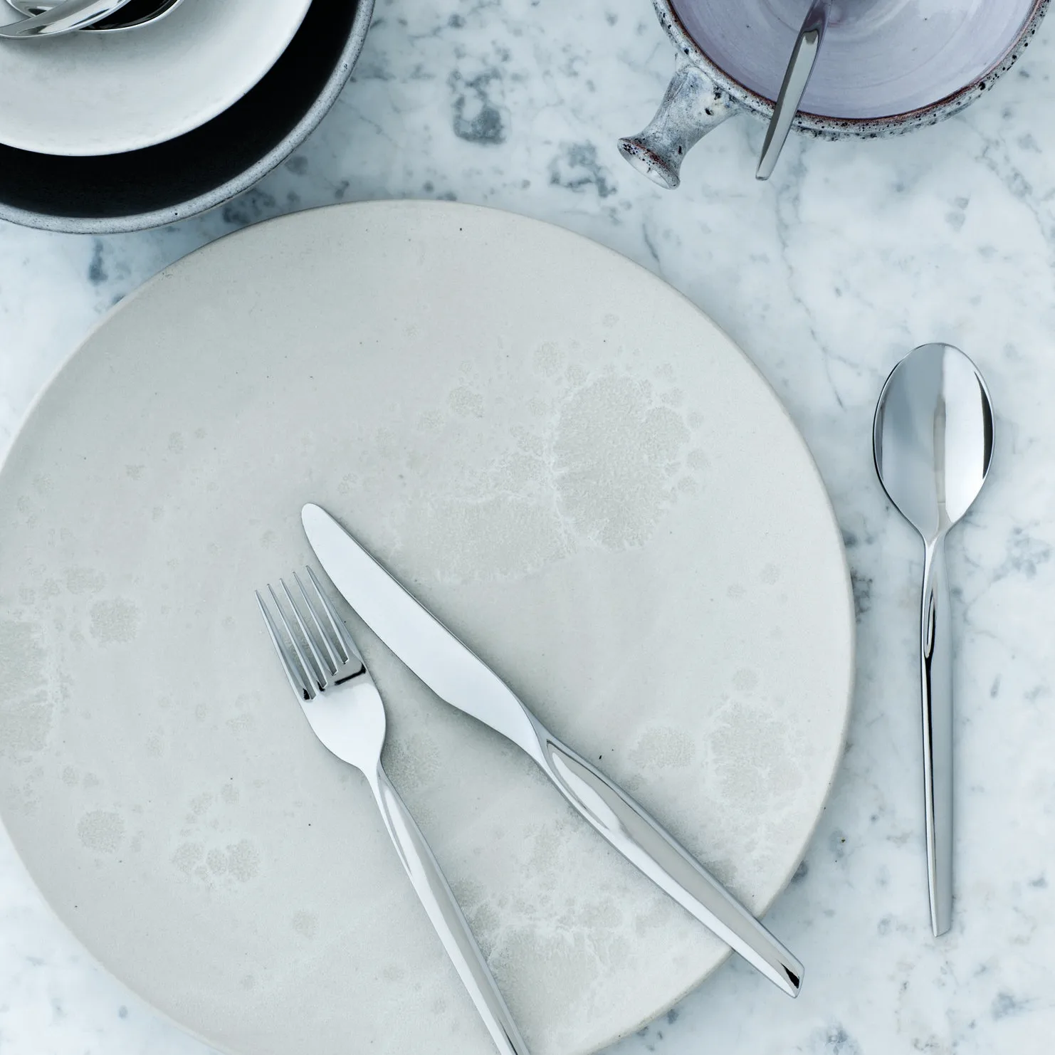 Twist aterimet 16 osaa, ruostumaton teräs 16 kpl Gense