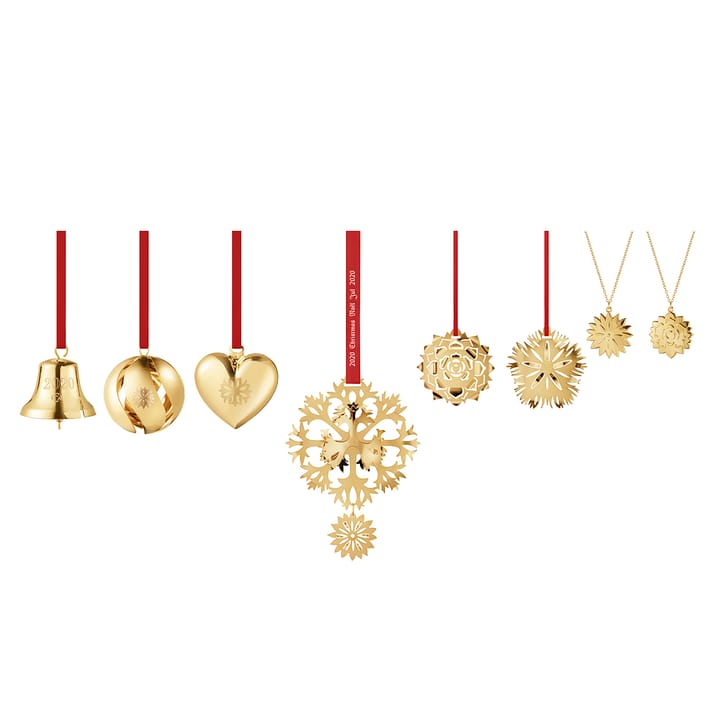 2020 Christmas Collectibles lahjasetti - Kultapäällysteinen - Georg Jensen