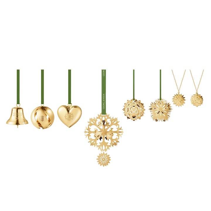 2020 Christmas Collectibles lahjasetti - Kultapäällysteinen - Georg Jensen