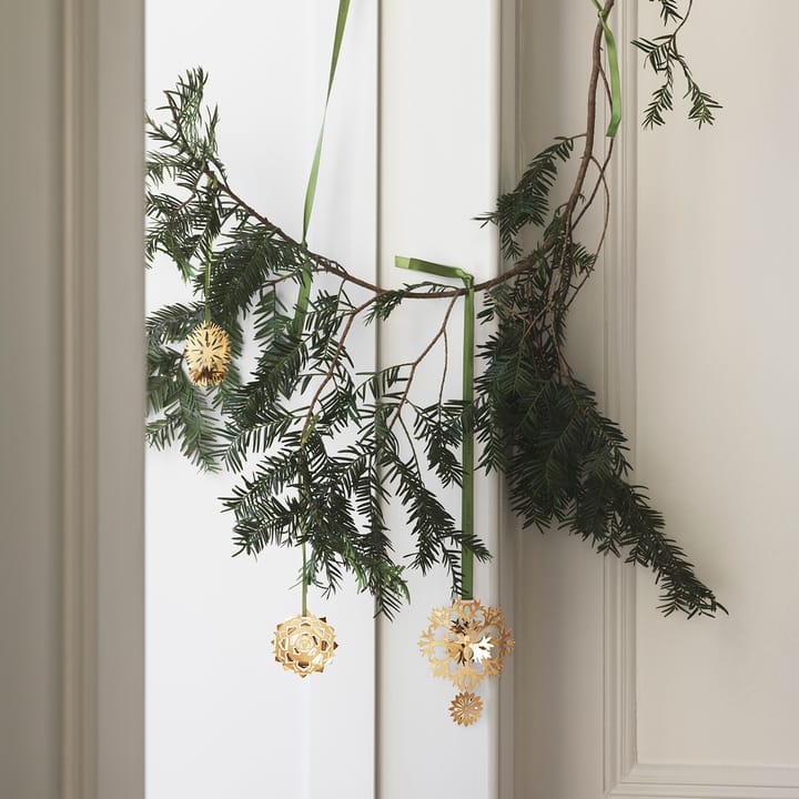 2020 Ice Dianthus joulukoriste - Kultapäällysteinen - Georg Jensen