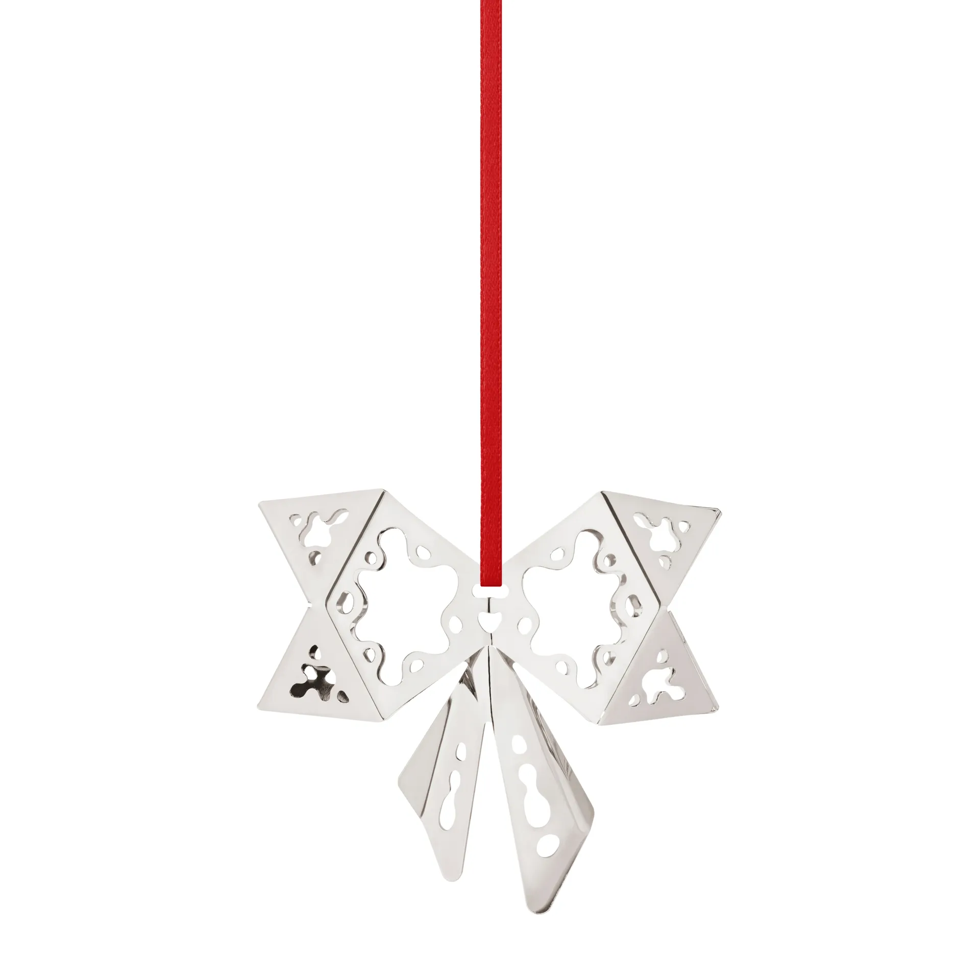 2022 Bow joulukoriste, palladiumpinnoitettu Georg Jensen