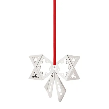 2022 Bow joulukoriste - palladiumpinnoitettu - Georg Jensen