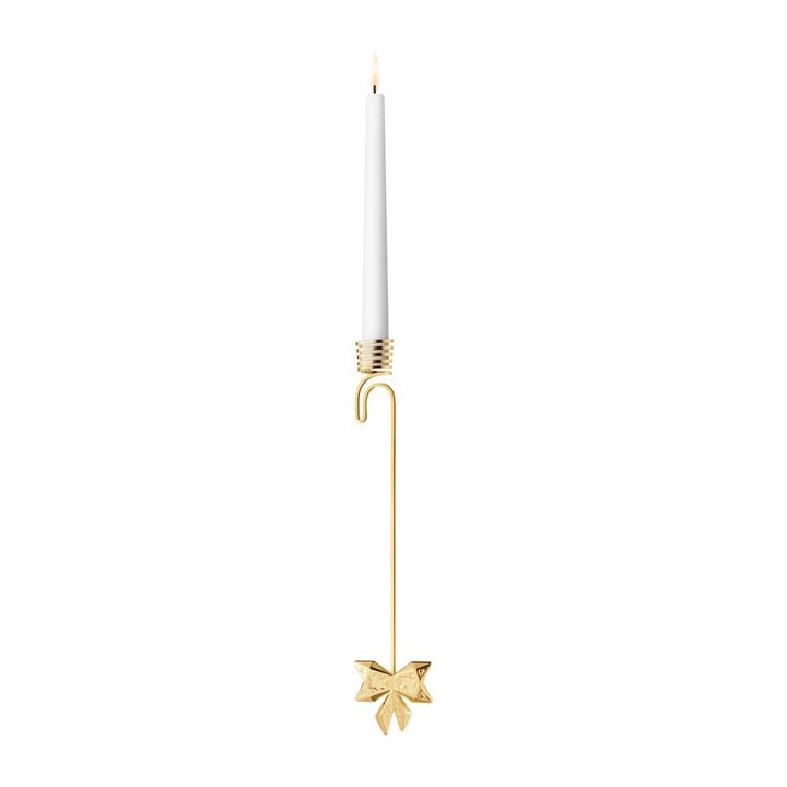 2022 Bow kynttilänjalka roikkuva, kultapinnoitettu Georg Jensen