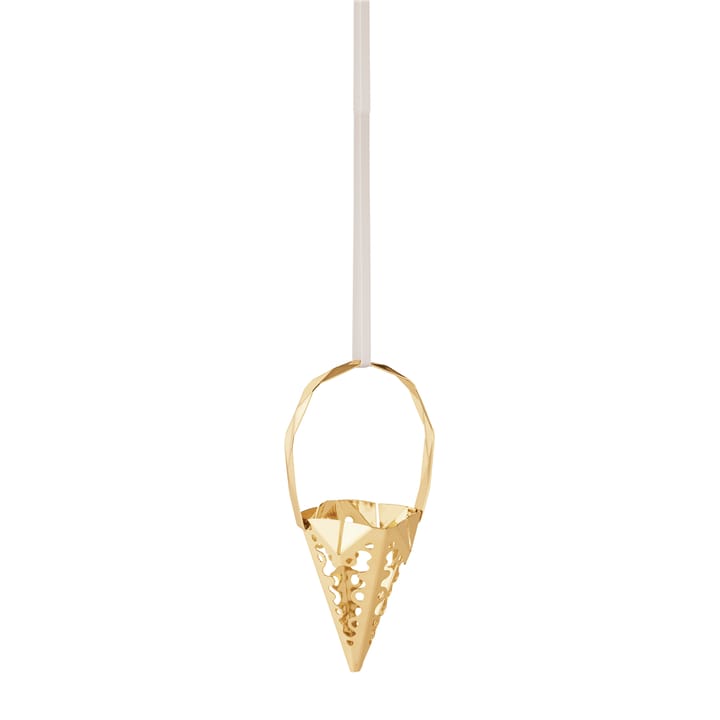 2022 Cone joulukoriste, kultapinnoitettu Georg Jensen