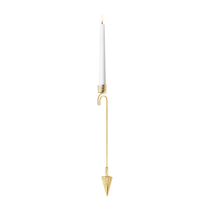 2022 Cone kynttilänjalka roikkuva, kultapinnoitettu Georg Jensen