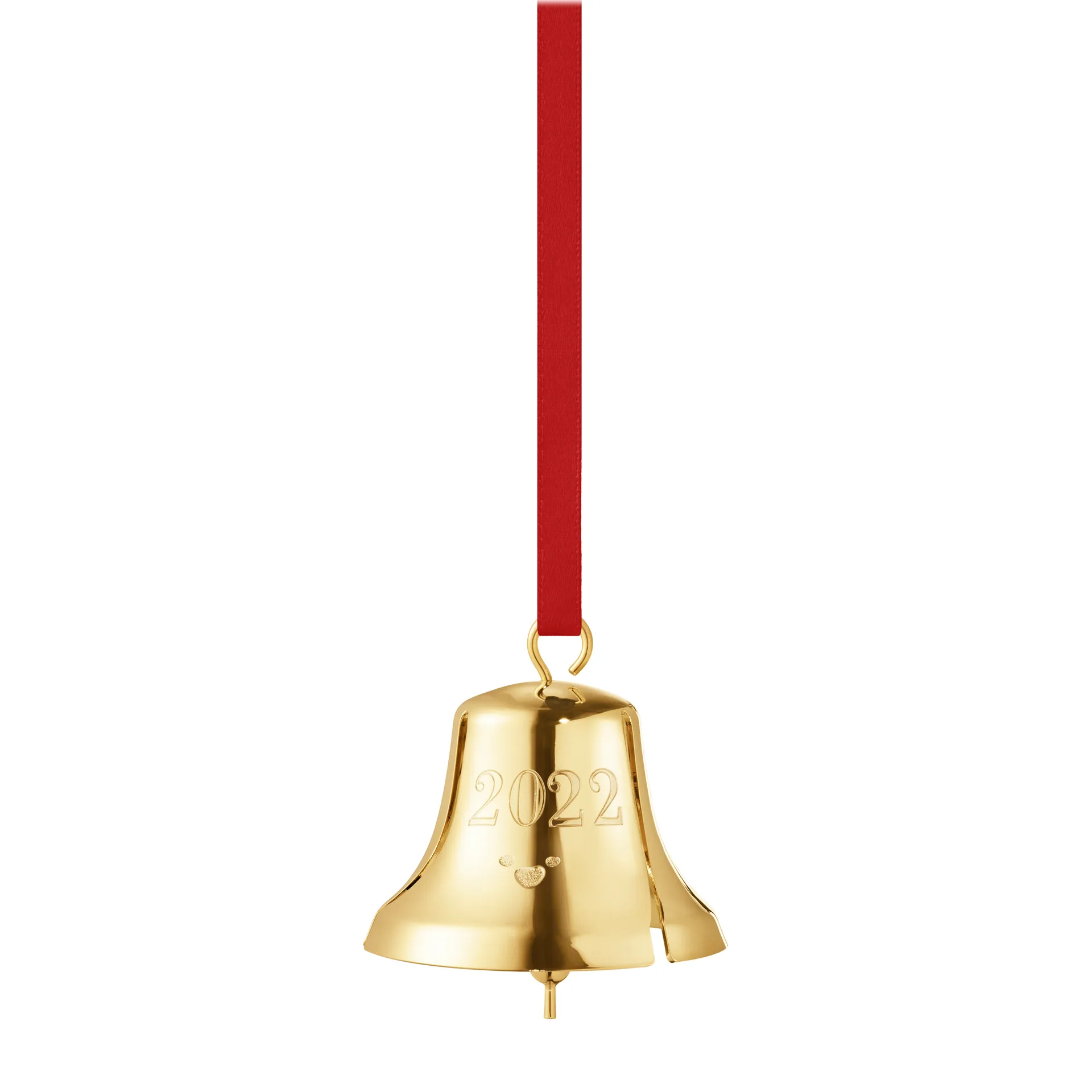 2022 vuoden joulukello, kultapinnoitettu Georg Jensen