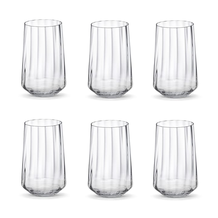 Bernadotte juomalasi korkea 38 cl, 6-pakkaus - Kristalli - Georg Jensen