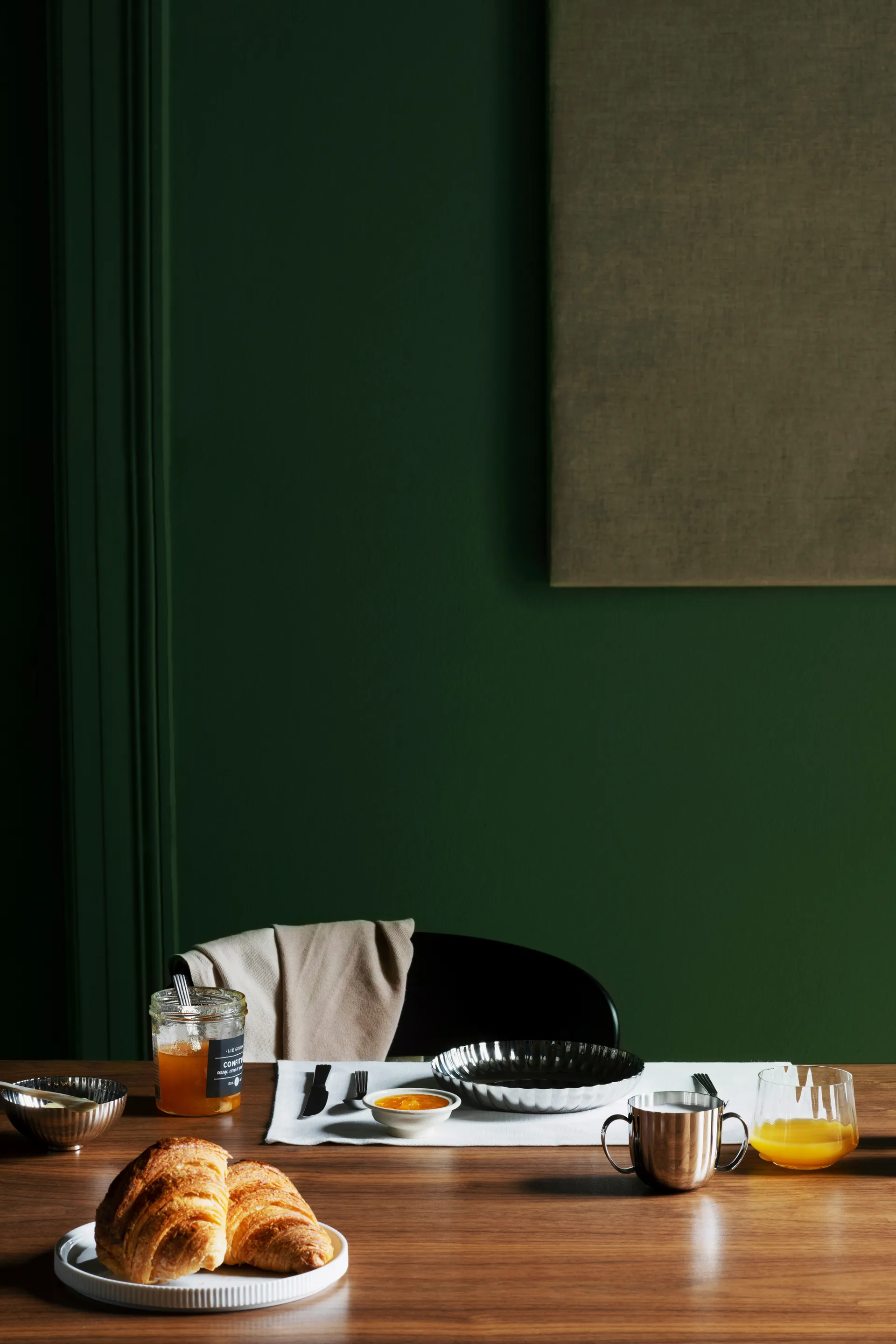 Bernadotte lasten astiasto 2 osaa, Ruostumaton teräs Georg Jensen