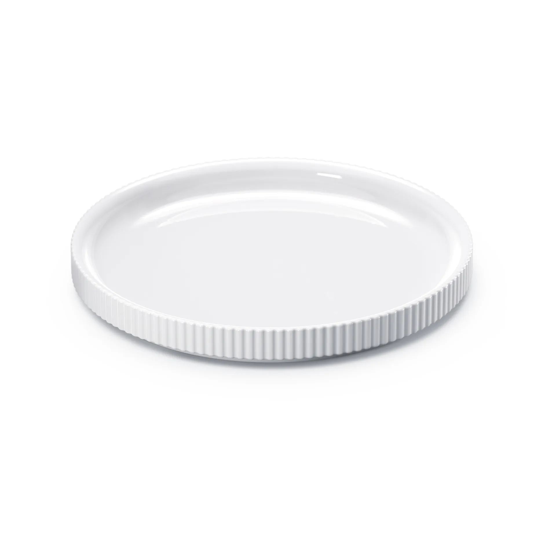 Bernadotte lautanen Ø17 cm, Valkoinen Georg Jensen