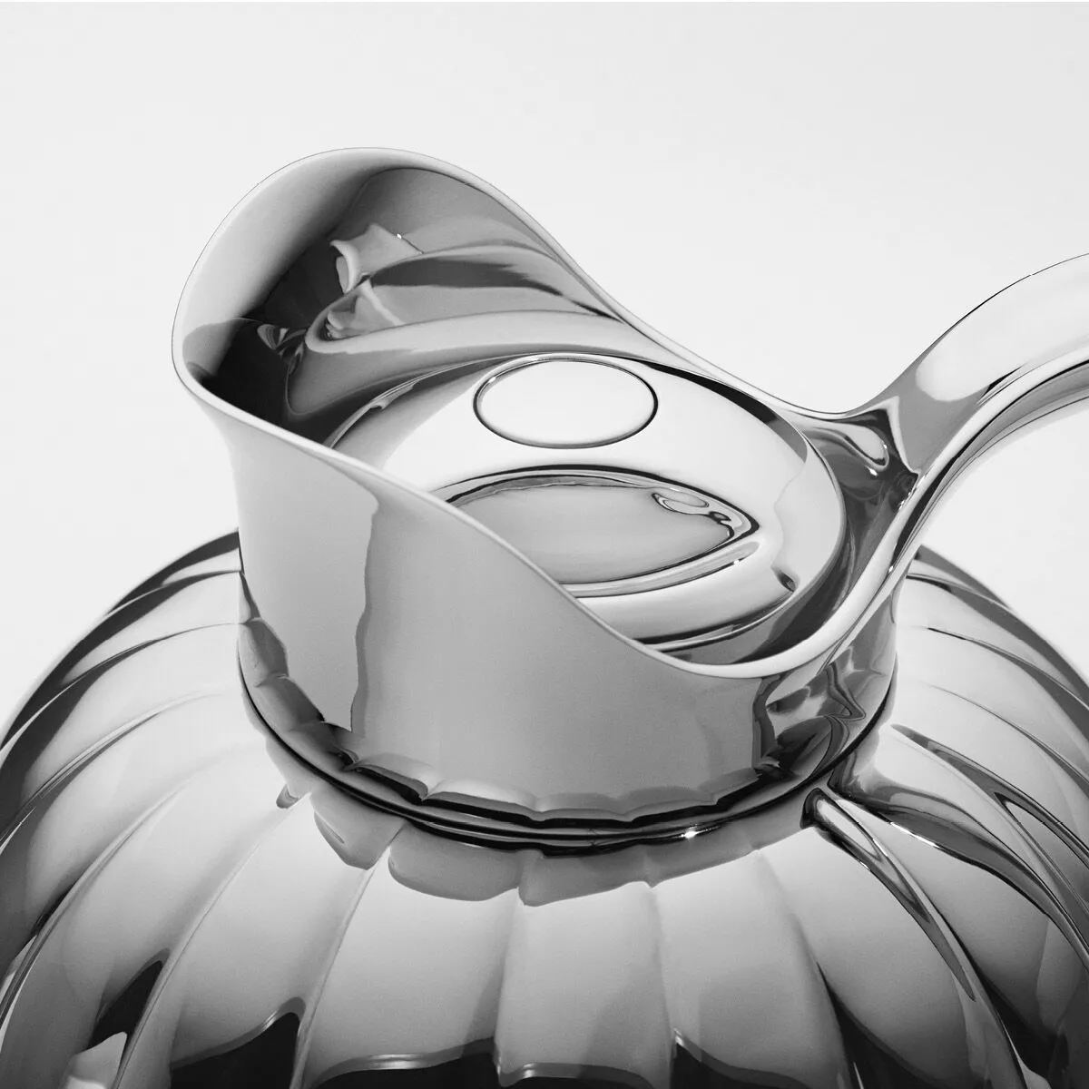 Bernadotte painokansi termoskannuun, Ruostumaton teräs Georg Jensen