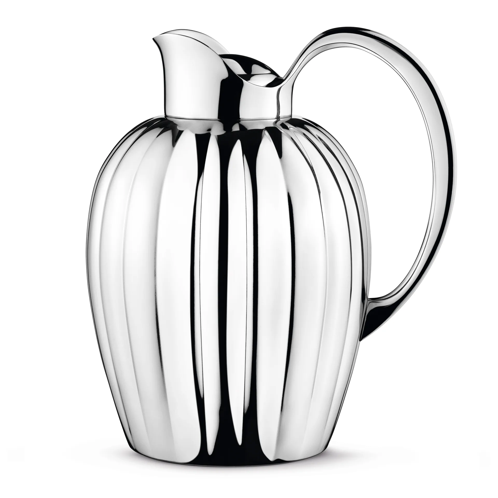 Bernadotte termoskannu pushlock, 1 l Georg Jensen