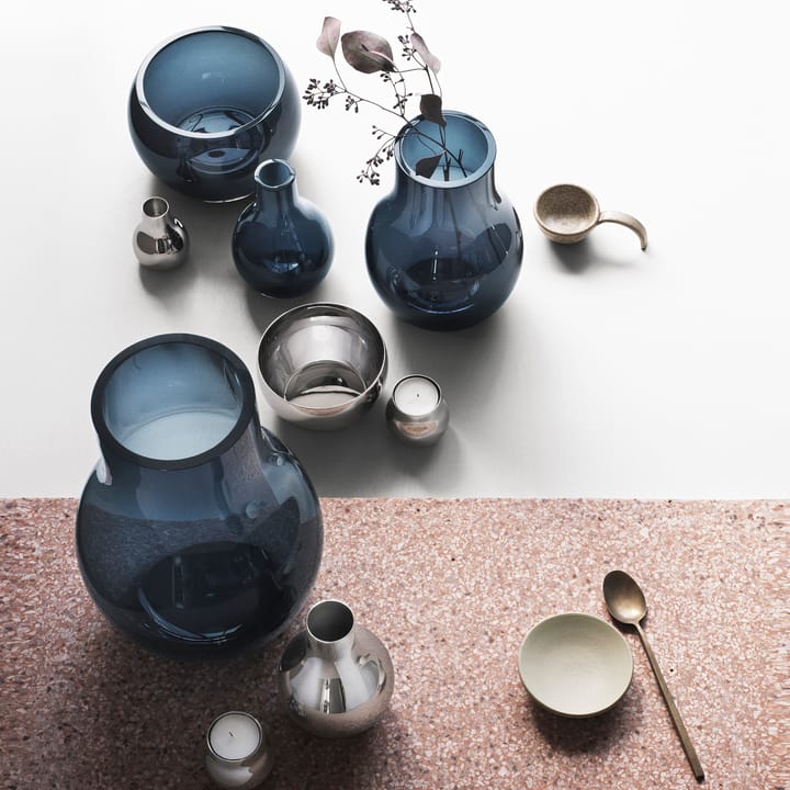 Cafu kynttilälyhty 2-pakkaus, Ruostumaton teräs Georg Jensen