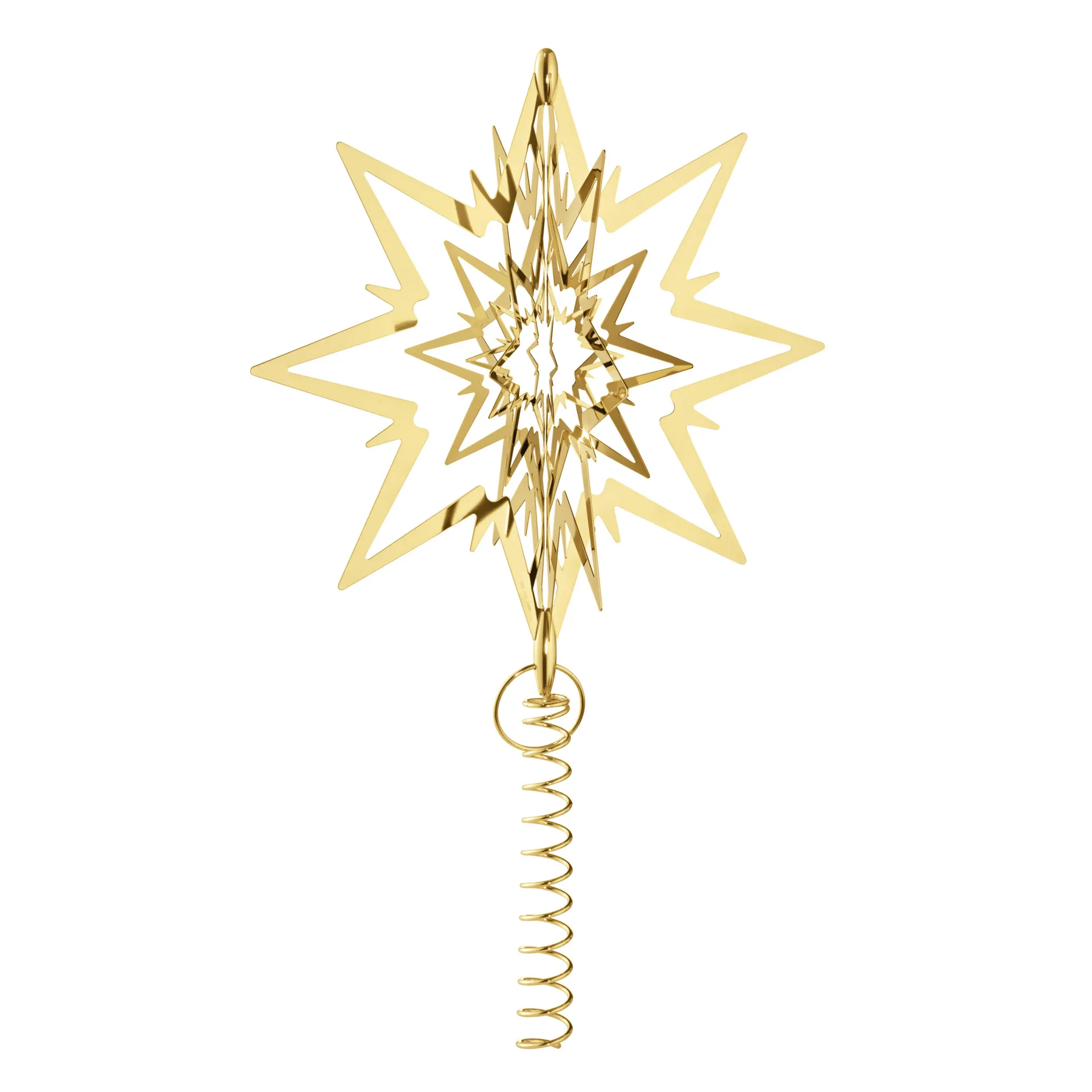 Christmas Collectibles latvatähti iso, kullattu Georg Jensen