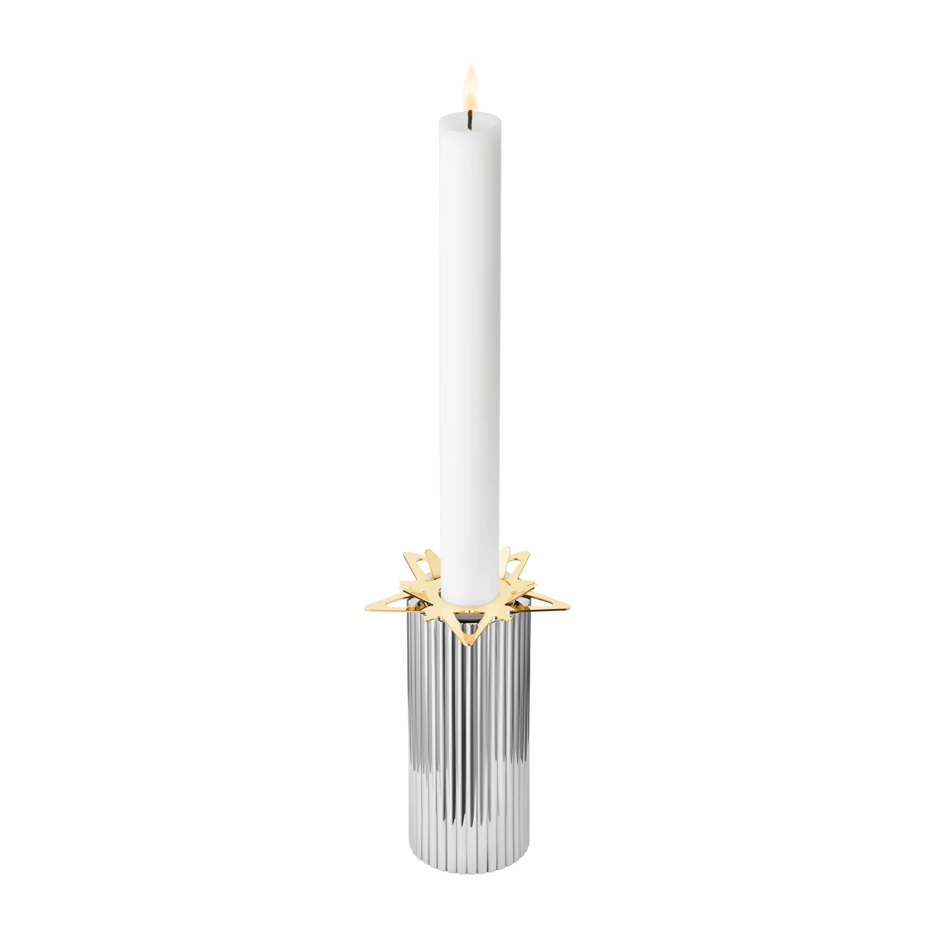 Classic christmas kynttilämansetti tähti 2-pack, Kulta Georg Jensen