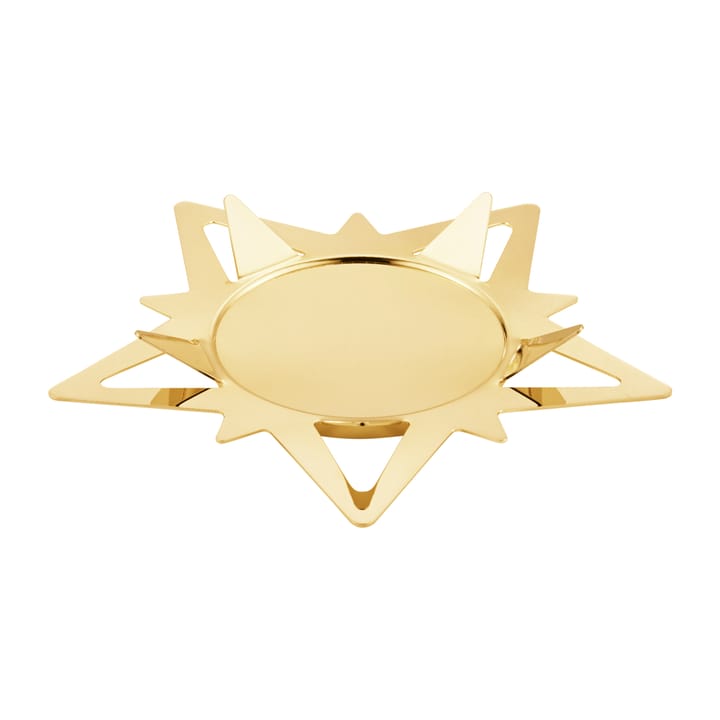 Classic christmas star kynttilänjalka Ø16 cm, Kulta Georg Jensen