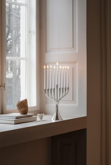 Cobra Hanukkah kynttilät 18 kpl - Valkoinen - Georg Jensen