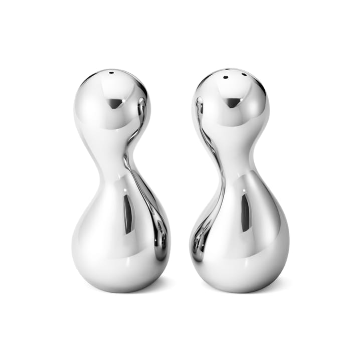 Cobra suola- ja pippurimylly - Ruostumaton teräs - Georg Jensen