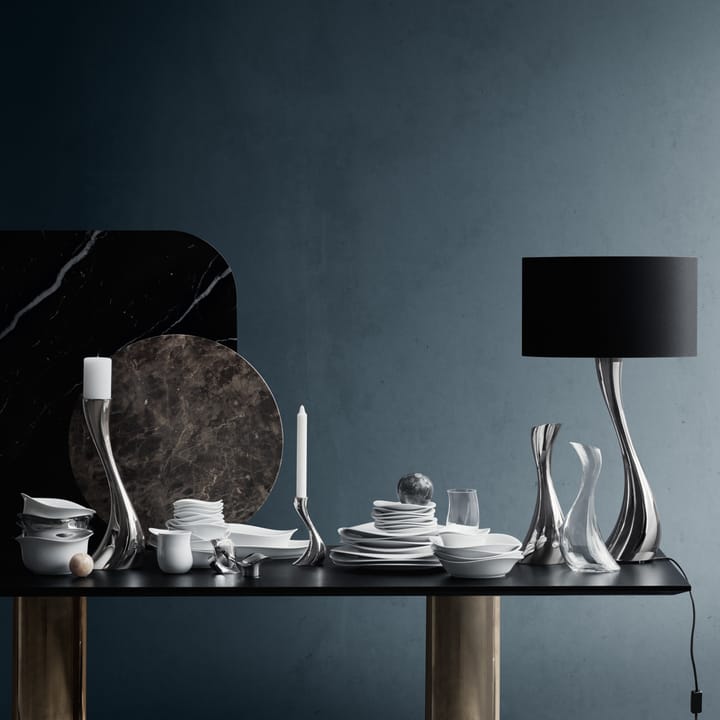 Cobra valaisimenvarjostin musta, pieni, Ø 35 cm Georg Jensen