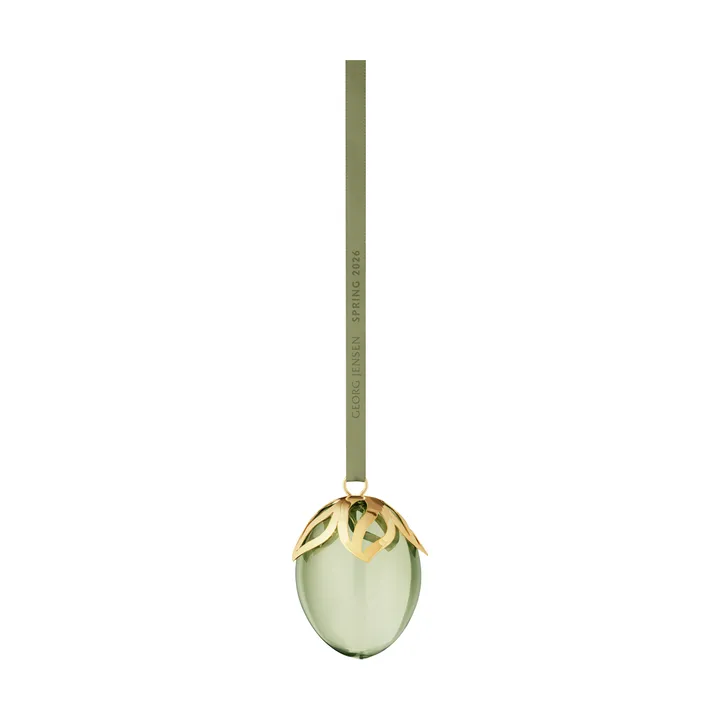 Georg Jensen pääsiäismuna riipus - Vihreä–18 K kullattu, 2026 - Georg Jensen