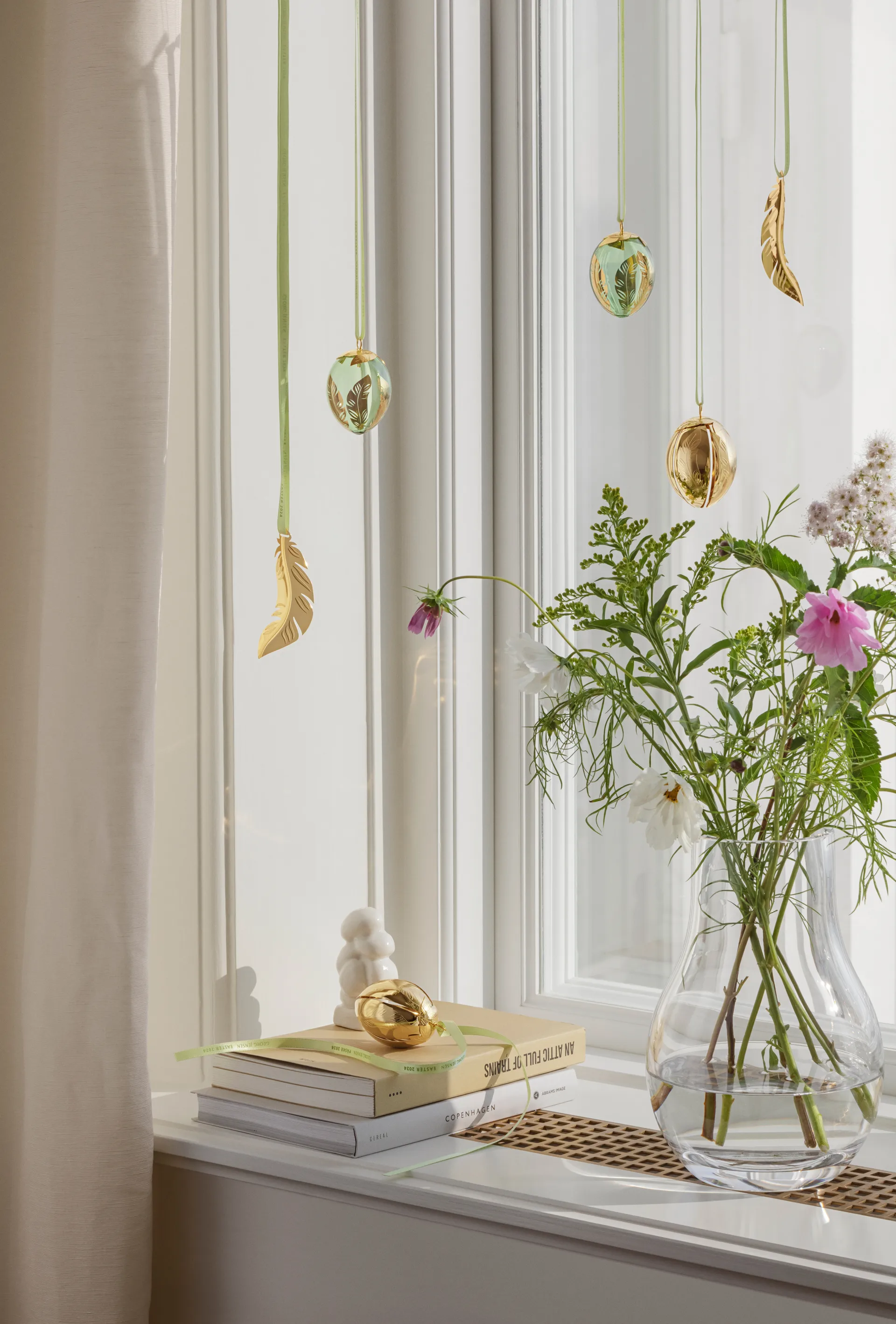 Georg Jensen pääsiäisriipus 2024, 18 K Kullattu Georg Jensen