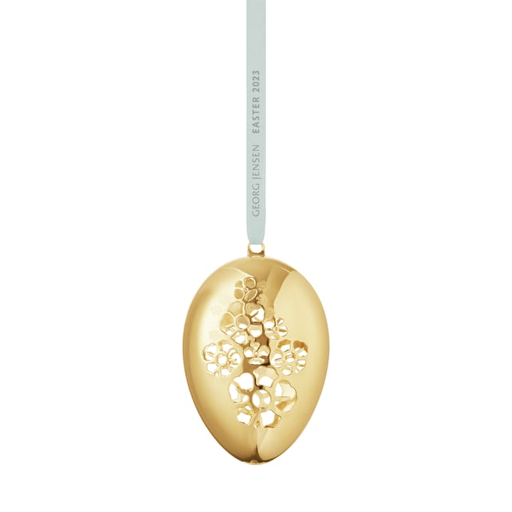 Georg Jensen ripustettava pääsiäismuna 2023 - Kulta-koriste - Georg Jensen