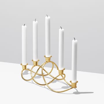 Harmony kynttilänjalka - kullattu - Georg Jensen