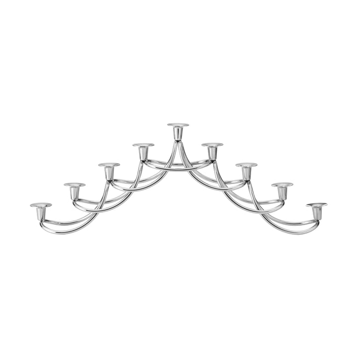 Harmony menorah kynttilänjalka - Ruostumaton teräs - Georg Jensen