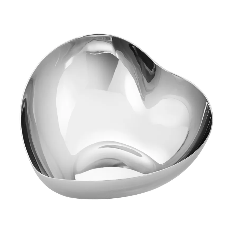 Heart tarjotin, Silver, pieni Georg Jensen