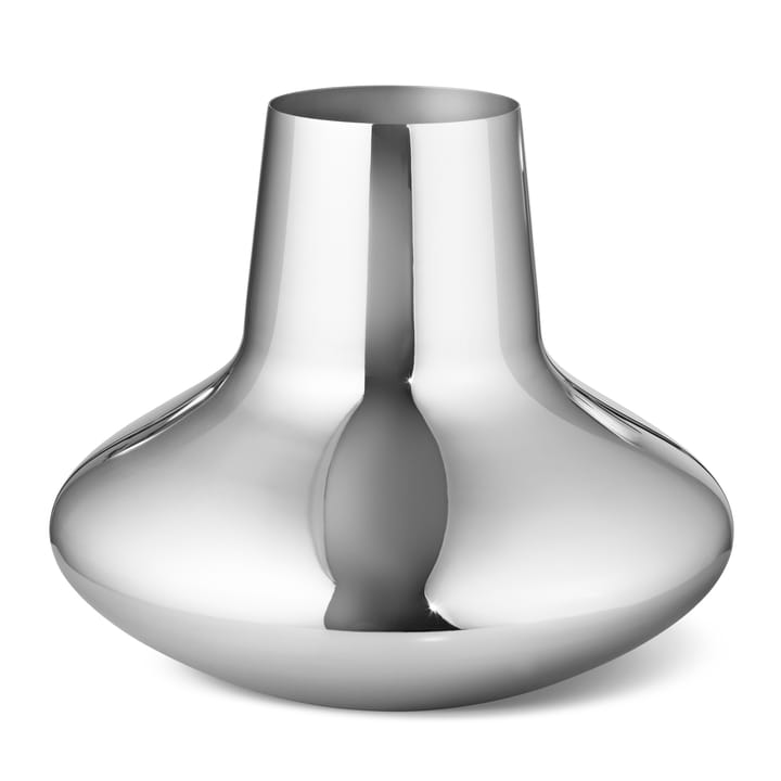 Henning Koppel maljakko, ruostumatonta terästä - Suuri, 22,2 cm - Georg Jensen