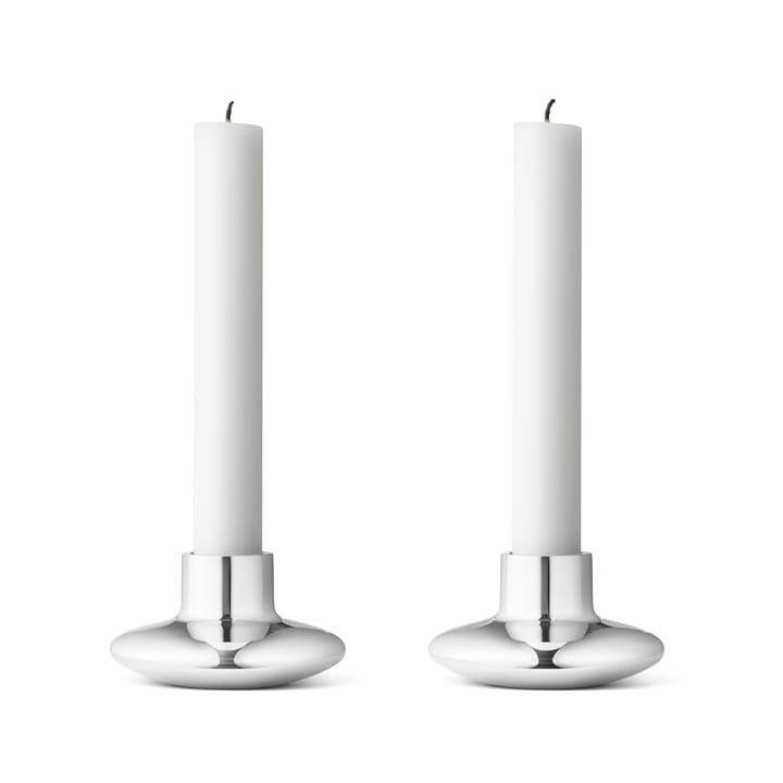 HK kynttilänjalka 2-pakkaus - 4,2 cm - Georg Jensen