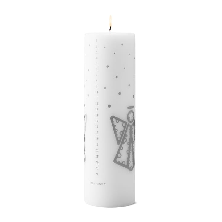 Kalenterikynttilä, hopea Georg Jensen