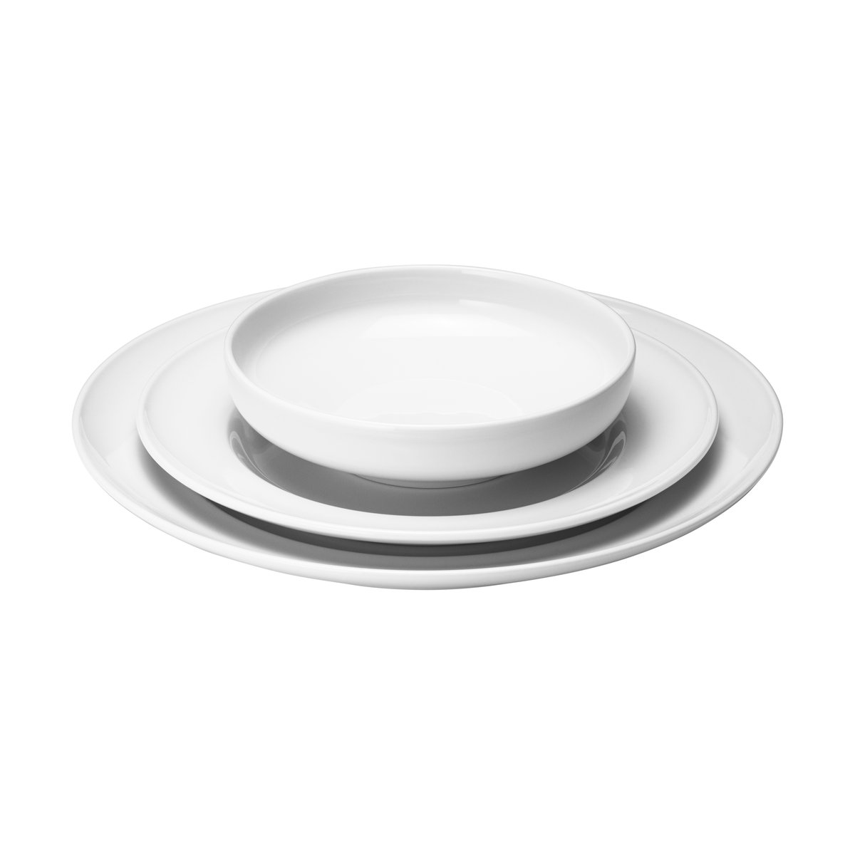 Georg Jensen Koppel aterinsetti Valkoinen | Skandinaavinen Sisustus | Astiastot & Aloitussetit | Valkoinen