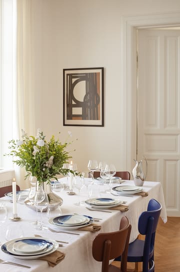 Koppel illallislautanen koriste Ø27 cm - Valkoinen-sininen - Georg Jensen