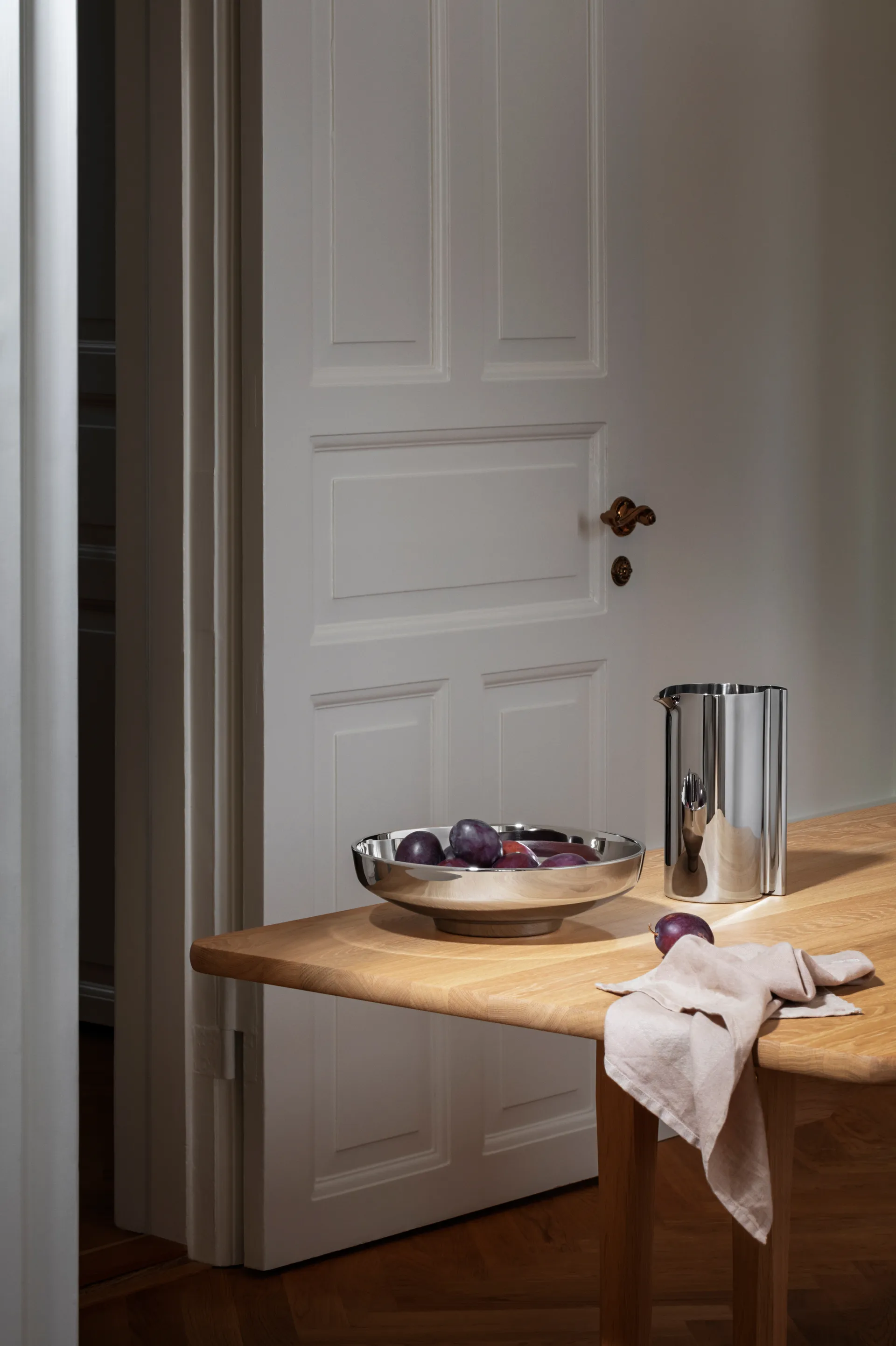 Koppel tarjoilukulho Ø28 cm, Ruostumaton teräs Georg Jensen