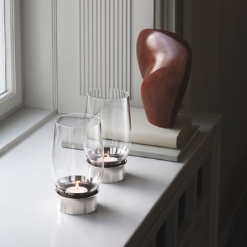 Lumis kynttilälyhty - Ruostumaton teräs - Georg Jensen