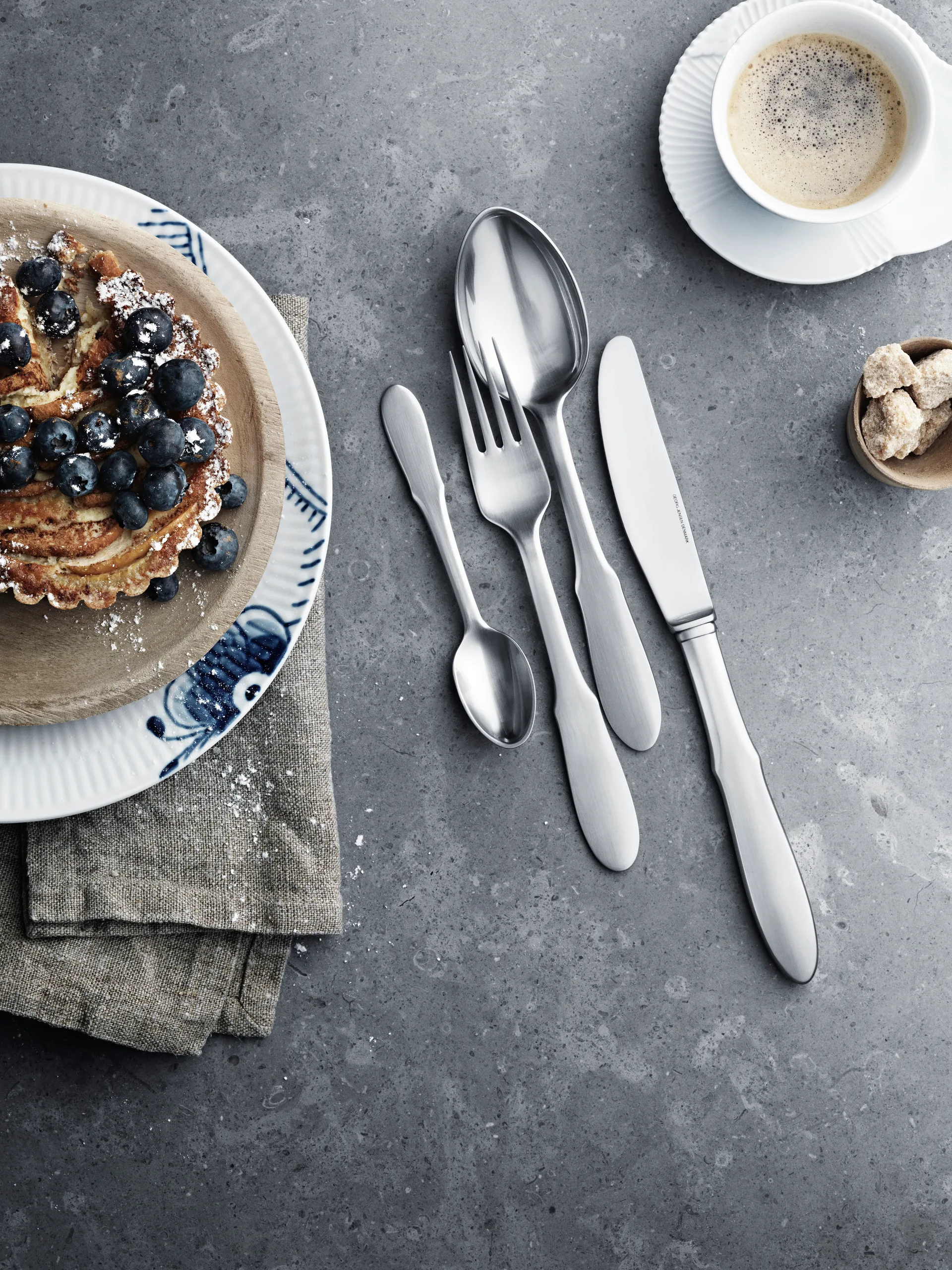 Mitra aterinsetti ruostumaton teräs, 24 osaa Georg Jensen