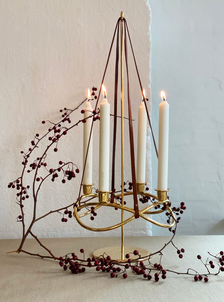 Season kynttilänjalka Ø26 cm, kullattu Georg Jensen