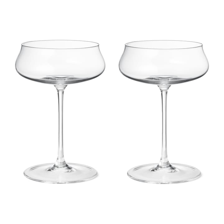 Sky cocktaillasi coupe 25 cl 2-pakkaus - Kirkas - Georg Jensen