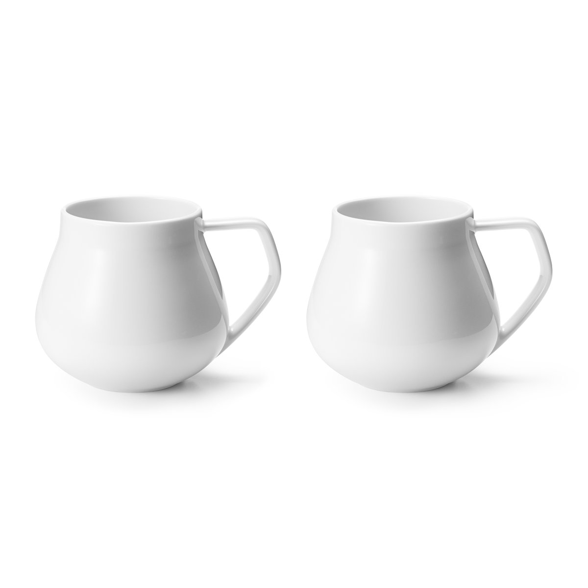 Georg Jensen Sky muki 38 cl, 2-pakkaus Posliini | Skandinaavinen Sisustus | Kahvikupit | Valkoinen