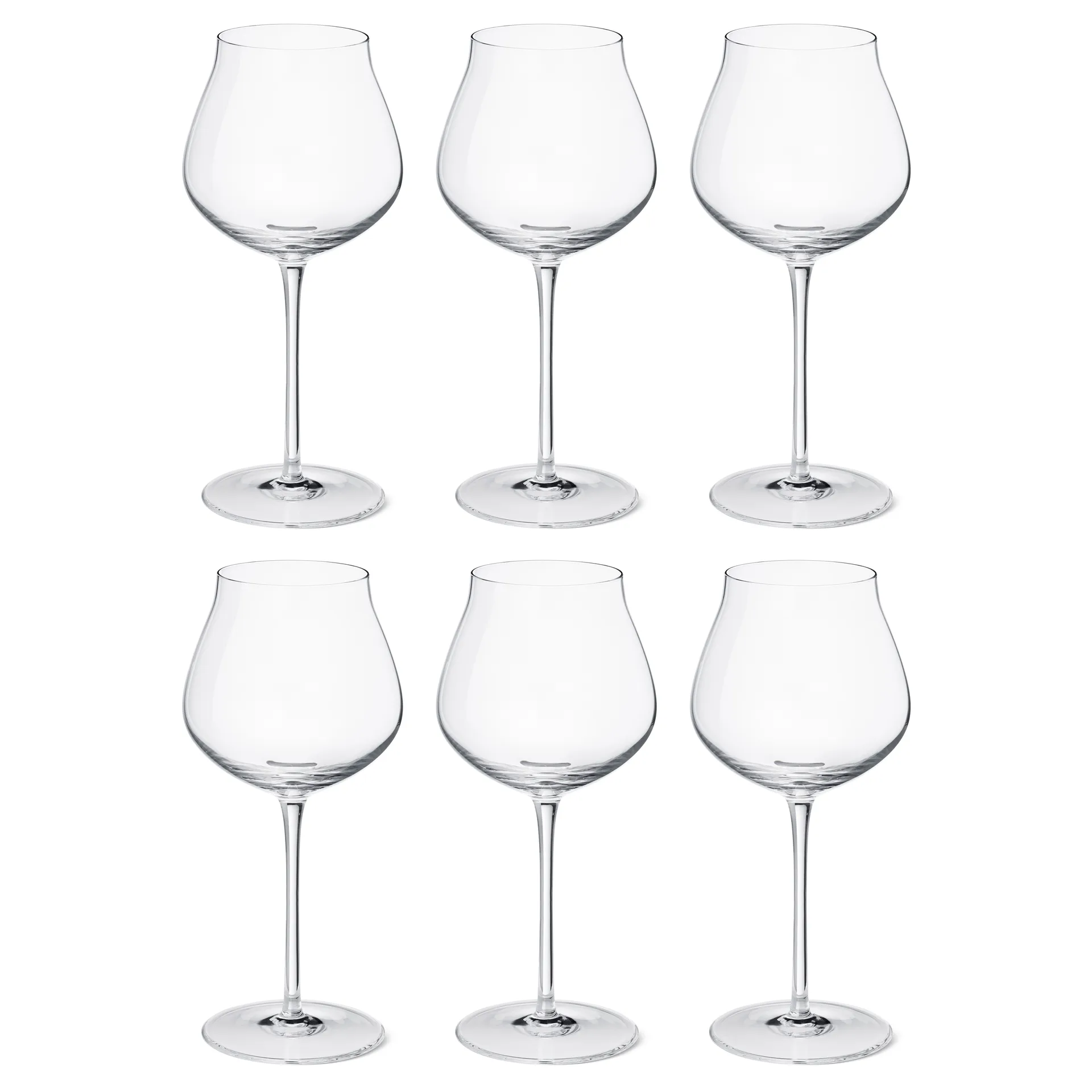 Sky punaviinilasi 50 cl, 6-pakkaus, Kristalli Georg Jensen