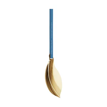 Spring 2025 koristuslehdet pääsiäiskoristeet - Kullattua ruostumatonta terästä - Georg Jensen