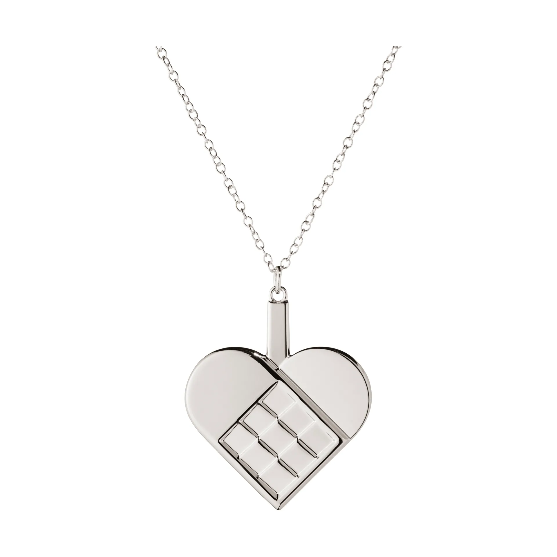 Vuoden 2025 joulukoriste sydän, Palladiumpinnoitettu sinkkilegura Georg Jensen