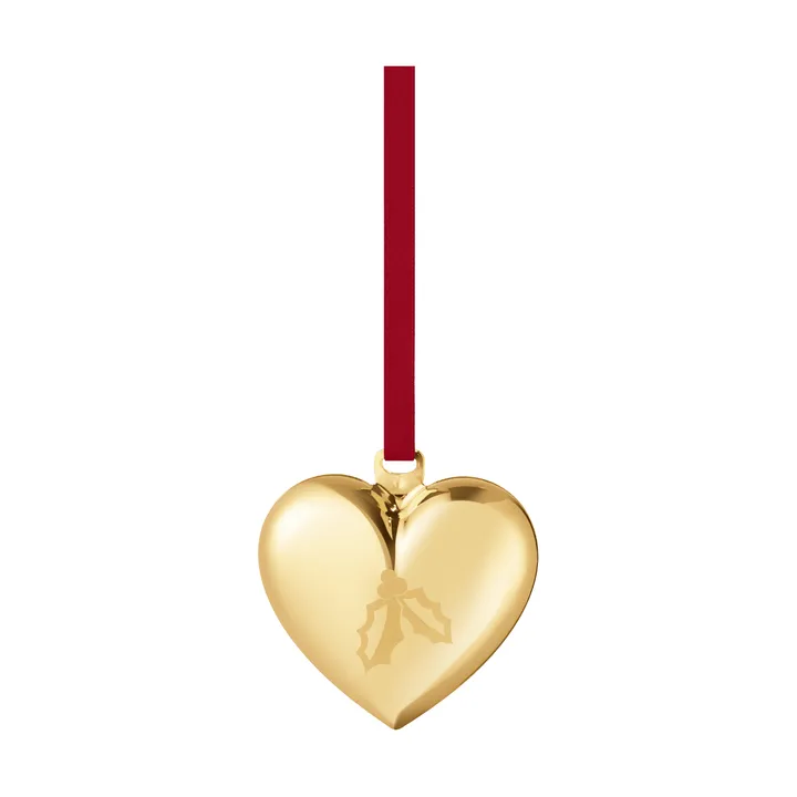 vuoden 2026 joulusydän - kulta - Georg Jensen