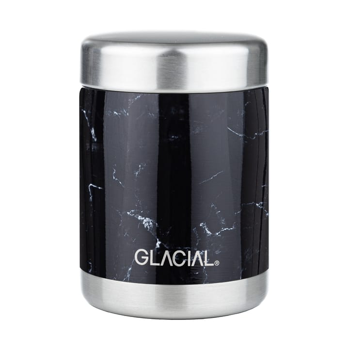 Glacial ruokatermos 350 ml - Black marble - Glacial